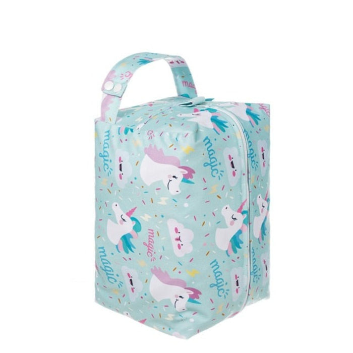 Waterproof Reusable Wet/Dry Diaper Bag For 0 to 36 Month Old Babies