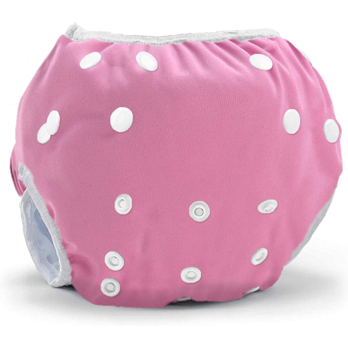 Pack Of 2 Reusable Swim Diapers Covers Waterproof Swimming Pants For 8-36Lbs Unisex Baby